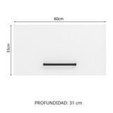 Alacena de Cocina Agata 60 cm 1 Puerta Abatible