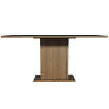 Mesa de Comedor Rectangular Tablero de Madera Marrón/Negro 5275 Madesa