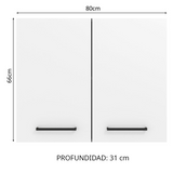 Alacena de Cocina Agata 80 cm 2 Puertas