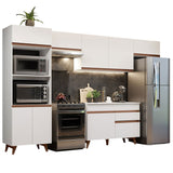 Cocina Integral 330 cm Blanco Reims 01