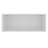 Alacena Madesa Glamy 80 cm 1 Puerta Basculante Blanco/Marrón