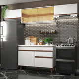 Cocina Integral 260 cm Blanco Reims 03