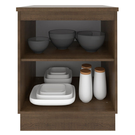 Mueble de Cocina Madesa Glamy 60 cm 1 Puerta Marrón