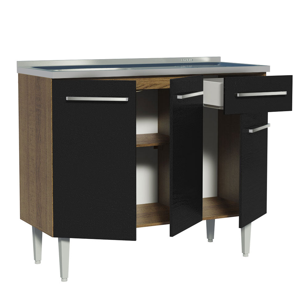 Mueble de Cocina Emilly 105 cm - Con Lavadero