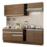 Cocina Integral 220 cm Marrón Parma 03