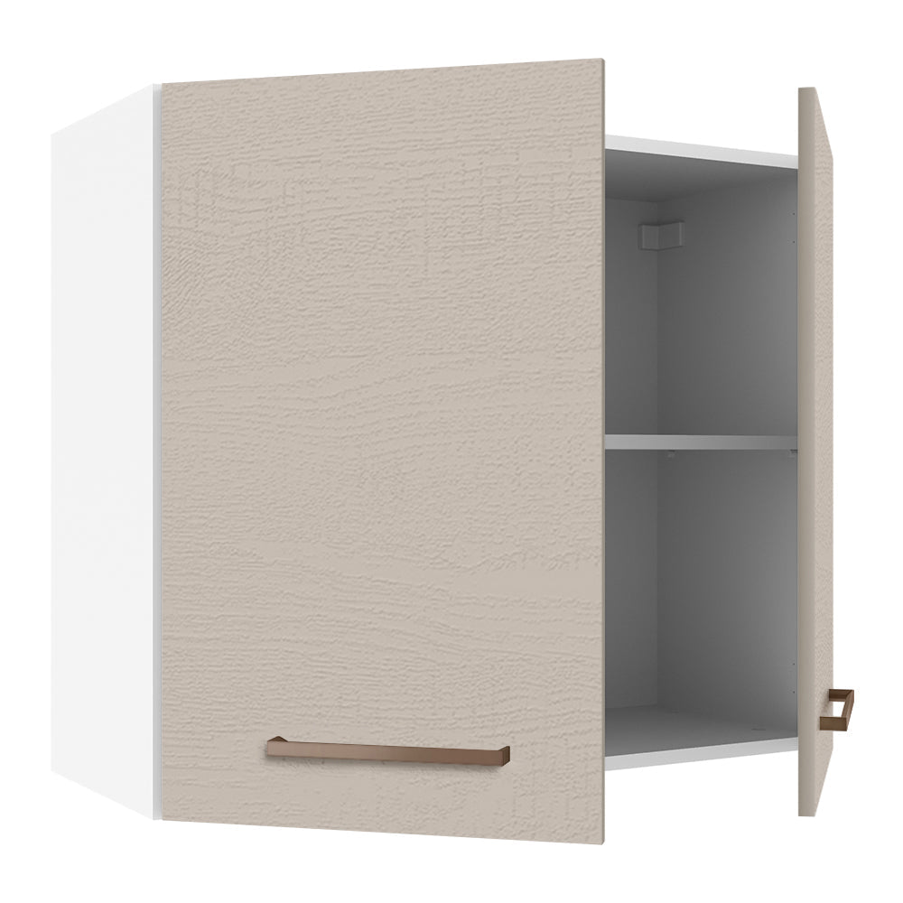 Alacena 70 cm 2 Puertas Blanco/Crema Agata Madesa