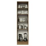 Mueble Despensa Madesa Glamy 60 cm 3 Puertas Marrón/Blanco