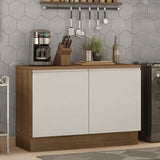 Mueble de Cocina Glamy 120 cm - Mostrador para Lavadero con Encimera