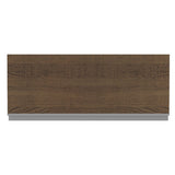 Alacena Madesa Glamy 80 cm 1 Puerta Basculante Blanco/Marrón