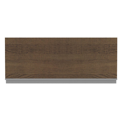 Alacena Madesa Glamy 80 cm 1 Puerta Basculante Blanco/Marrón