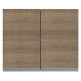 Alacena Madesa Glamy 80 cm 1 Puerta Basculante Blanco/Marrón