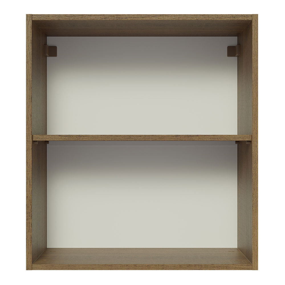 Alacena Madesa Glamy 60 cm 1 Puerta Marrón/Blanco