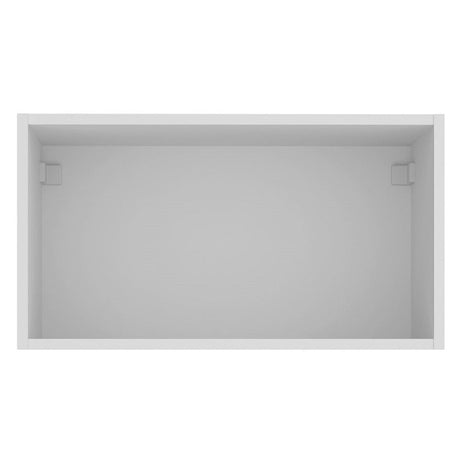 Alacena 60 cm 1 Puerta Basculante Blanco/Marrón Glamy Madesa