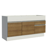 Mueble de Cocina Madesa 2 Cajones 2 Puertas 150 Cm