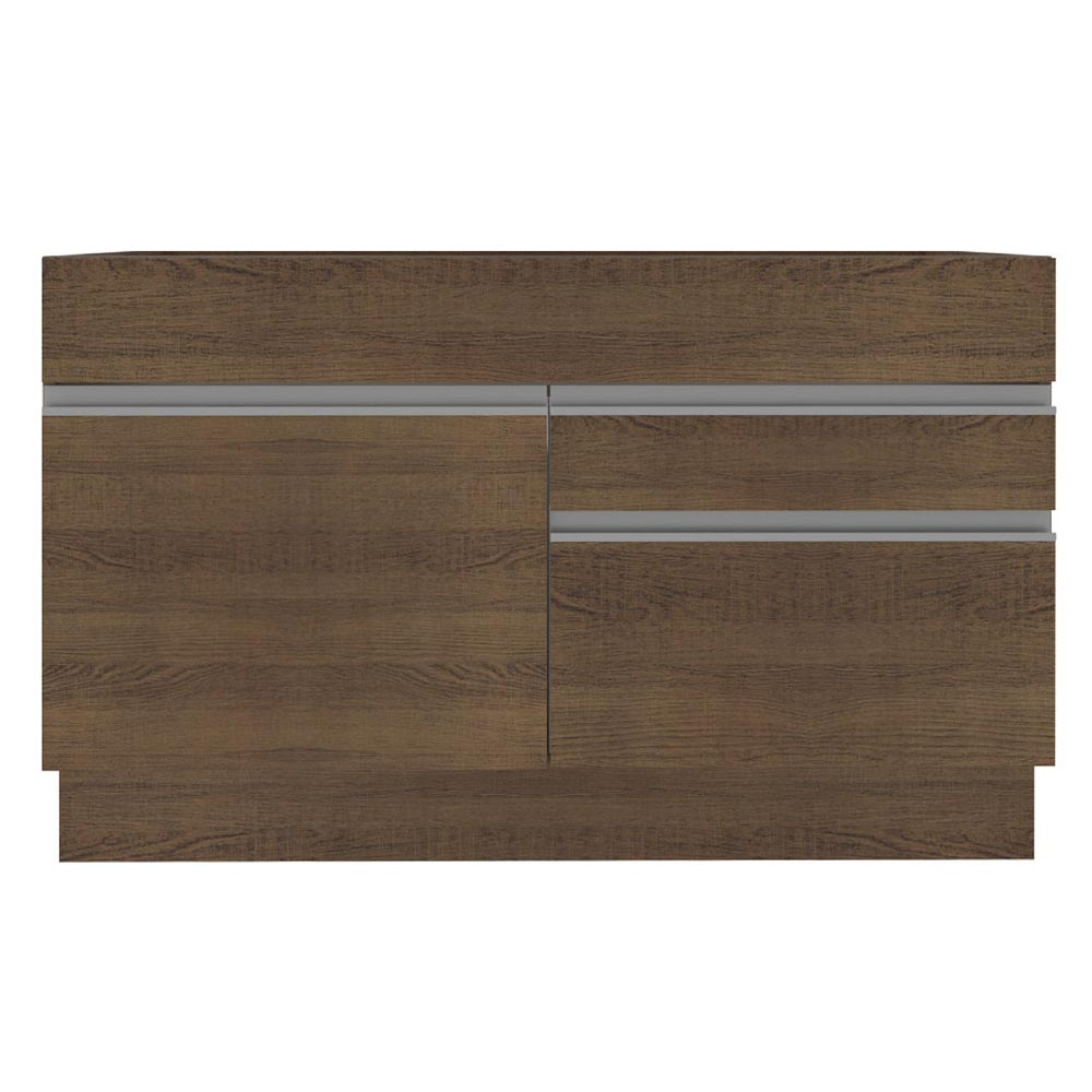 Mueble de Cocina Glamy 120 cm - Mostrador para Lavadero con Encimera