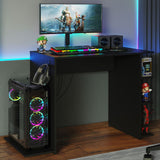 Escritorio Gamer para PC y Consola Negro 9414