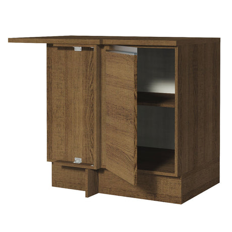 Mueble de Cocina Esquinero Madesa Glamy 1 Puerta Marron