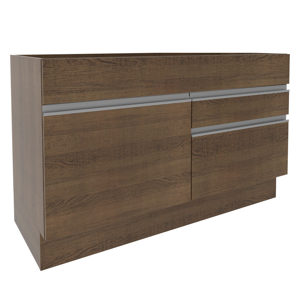 Mueble de Cocina Glamy 120 cm - Mostrador para Lavadero con Encimera
