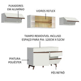 Cocina Integral 260 cm Blanco Reims 03
