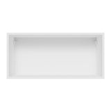 Alacena Madesa Glamy 70 cm 1 Puerta Basculante Blanco/Marrón