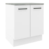 Mueble de Cocina  70 cm 2 Puertas Blanco Agata Madesa