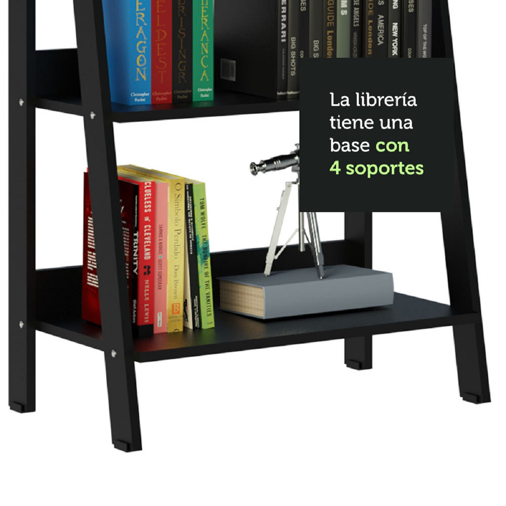 
                  
                    Load image into Gallery viewer, Mueble Biblioetca Librero Con 4 Niveles
                  
                