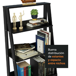 
                  
                    Load image into Gallery viewer, Mueble Biblioetca Librero Con 4 Niveles
                  
                