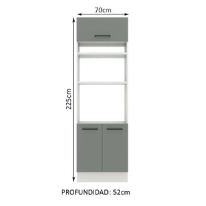 
                  
                    Load image into Gallery viewer, Mueble De Cocina Alacena Con Espacio Para Horno
                  
                