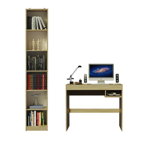 
                  
                    Load image into Gallery viewer, Mueble Escritorio Pc E Estante Librero Organizador
                  
                