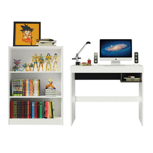 
                  
                    Load image into Gallery viewer, Mueble Escritorio Pc + Estante Librero Organizador
                  
                