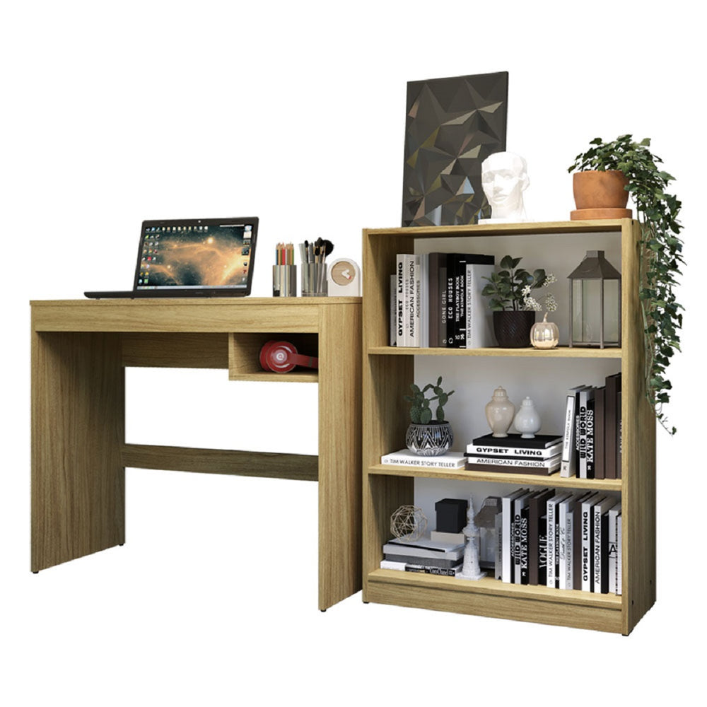 
                  
                    Load image into Gallery viewer, Mueble Escritorio Pc + Estante Librero Organizador
                  
                