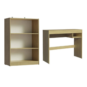 
                  
                    Load image into Gallery viewer, Mueble Escritorio Pc + Estante Librero Organizador
                  
                